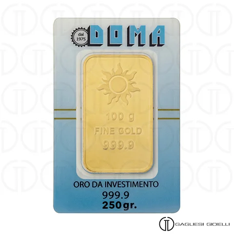 Oro da investimento Lingotti 250gr