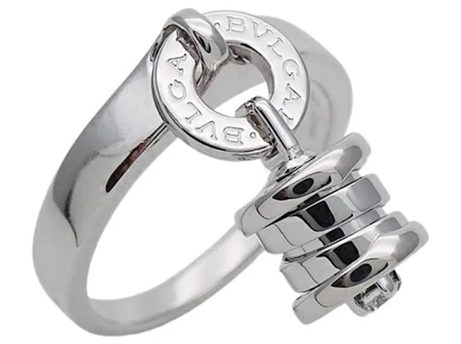 anello Bulgari con pendente