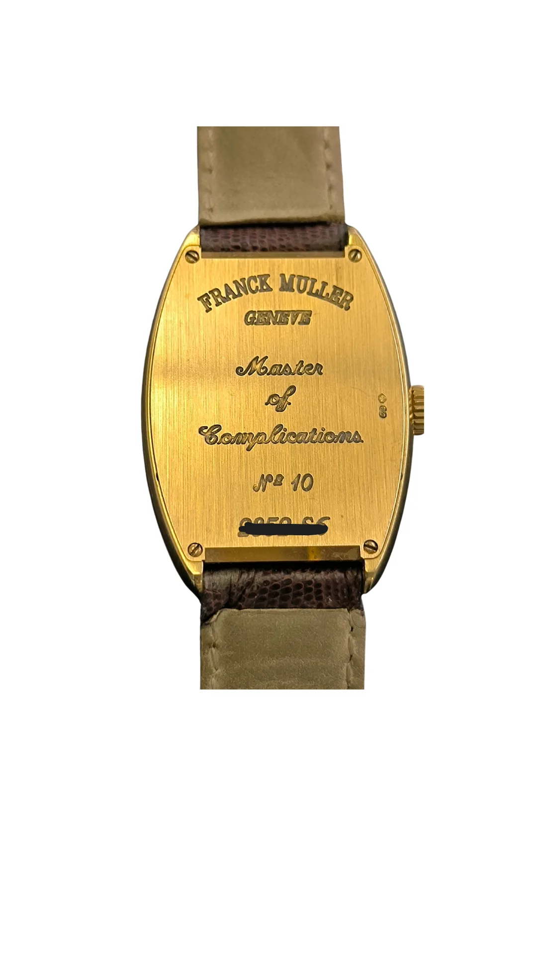 Orologio Frank Muller Curvex Edizione Limitata n°10 rigenerato