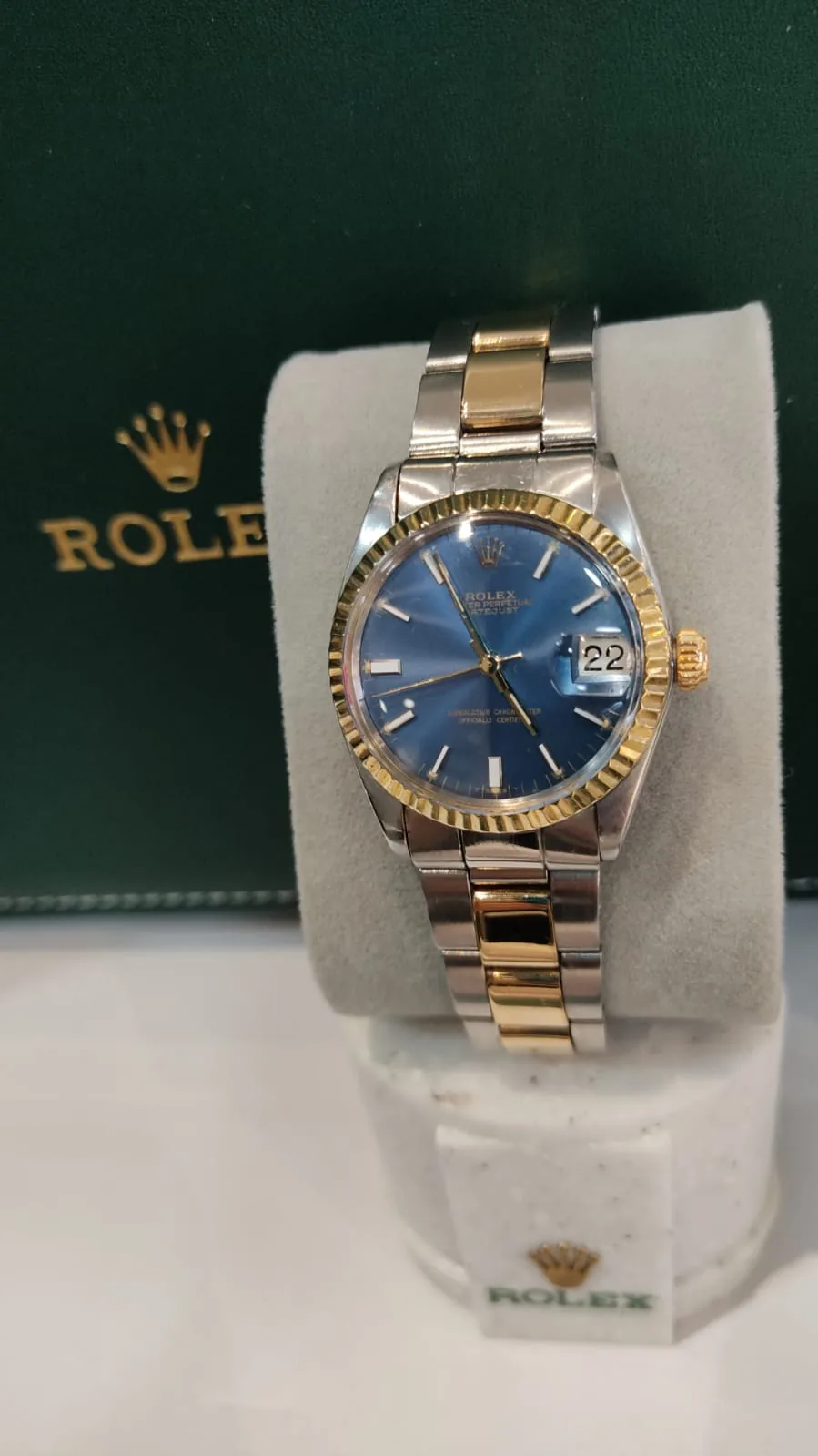 Rolex Date Just Acciaio e Oro