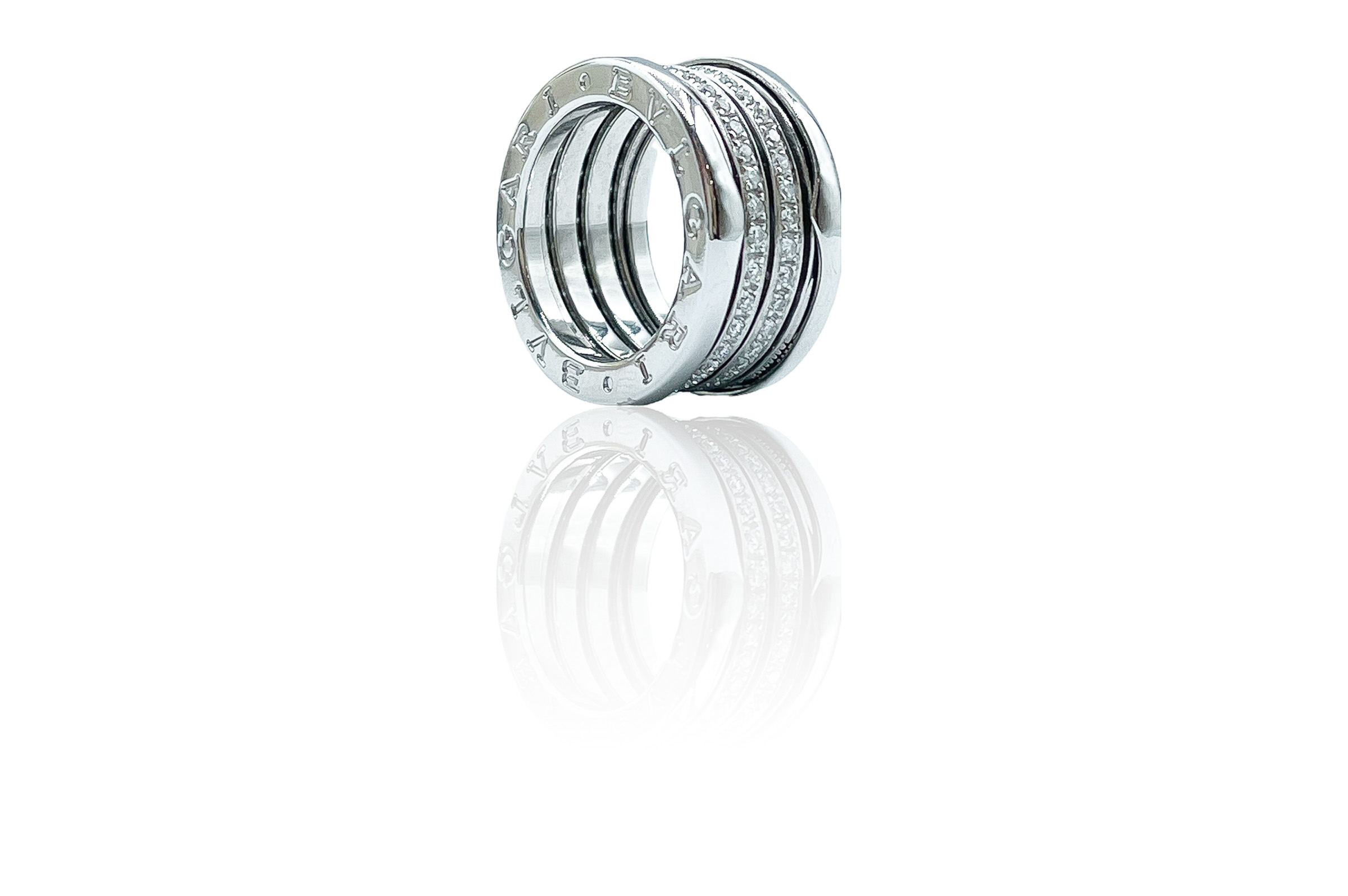 Anello Bulgari Bzero1 4 fasce