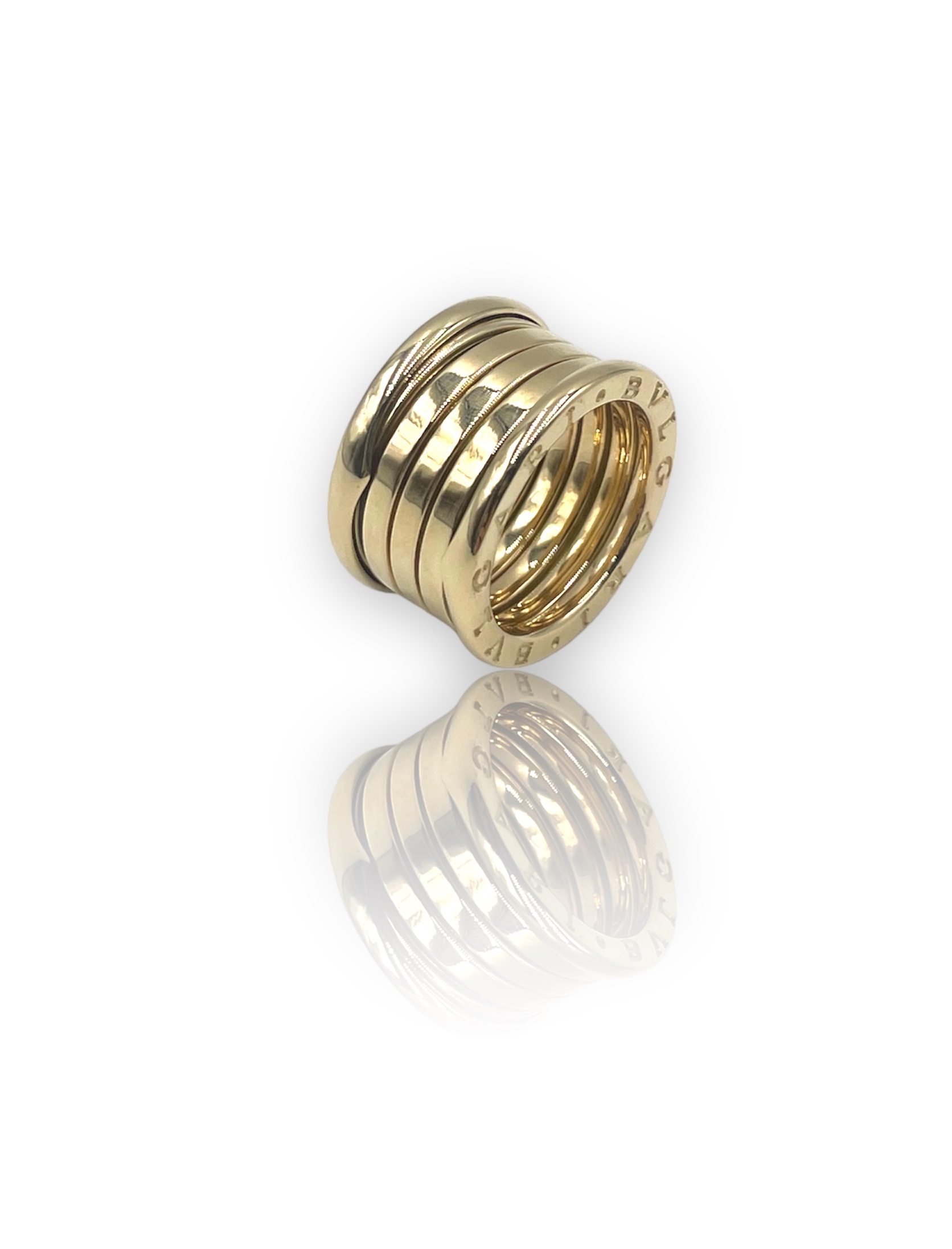 Anello Bulgari B.Zero1 5 fasce oro giallo