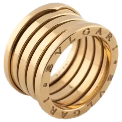 Anello Bvlgari 5 FASCE ORO GIALLO usato