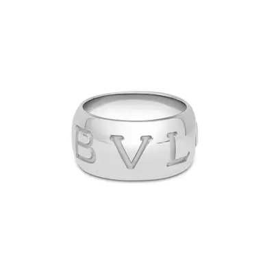 Anello Bulgari Monologo oro bianco usato