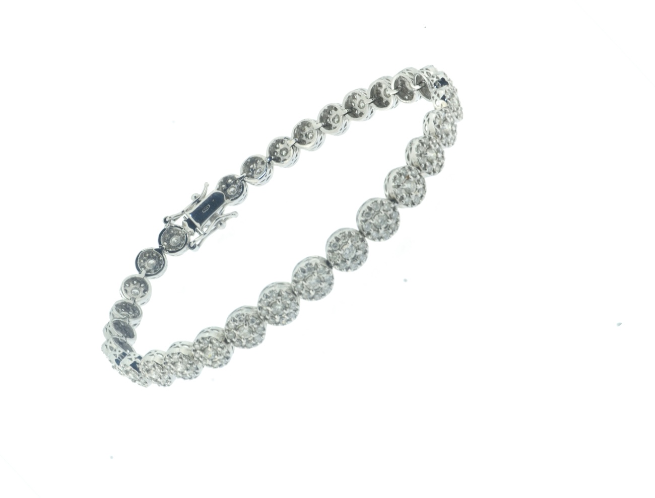 Bracciale Oro Bianco e Diamanti