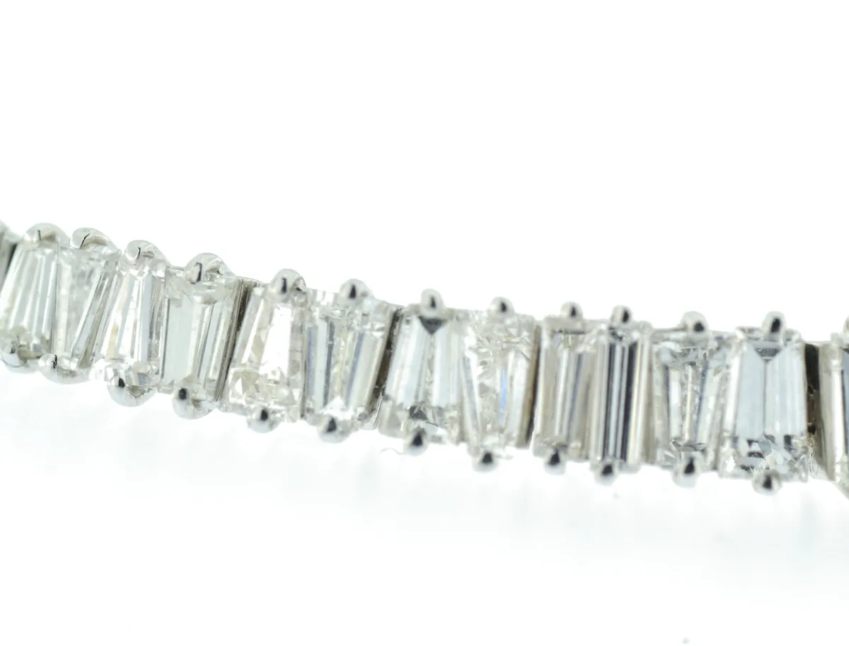 bracciale in oro bianco con diamanti