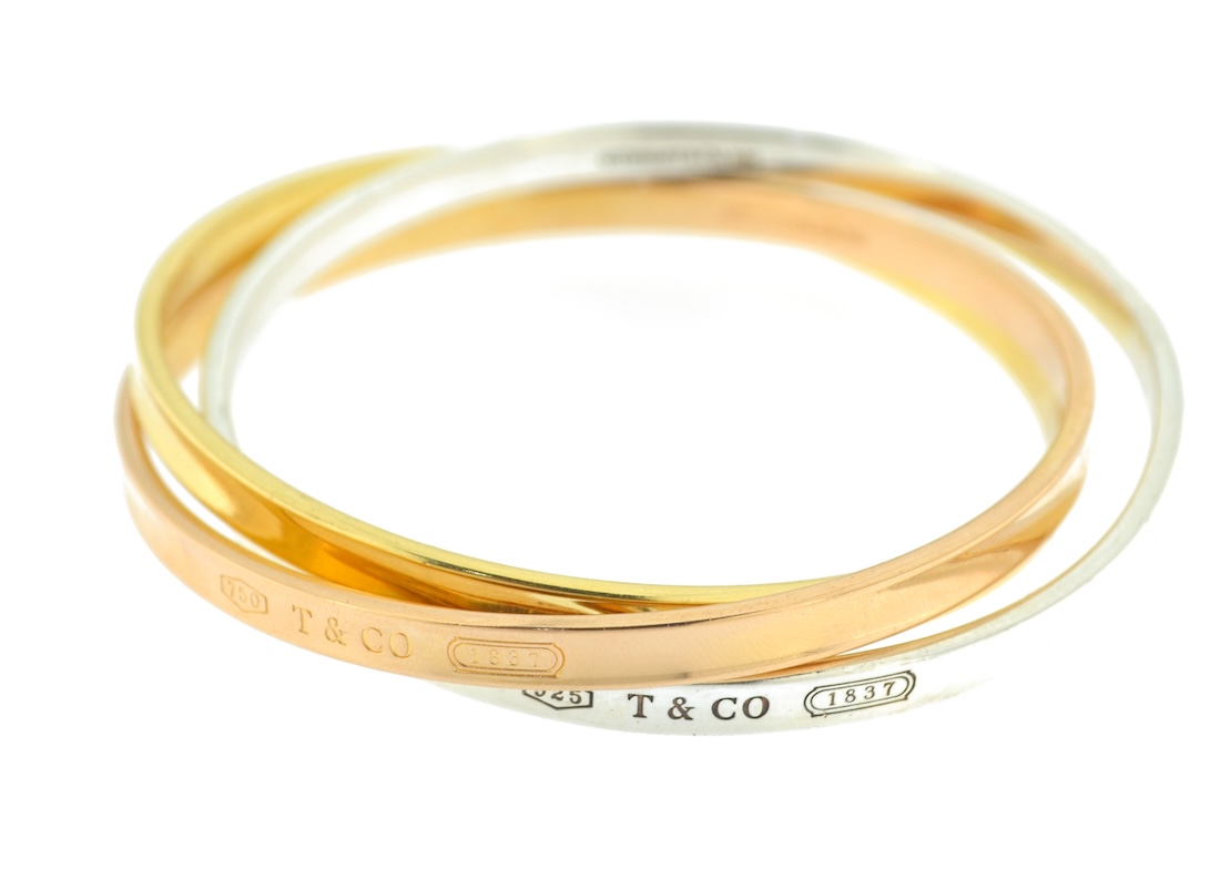 Bracciale Tiffany fuori produzione in oro rigenerato