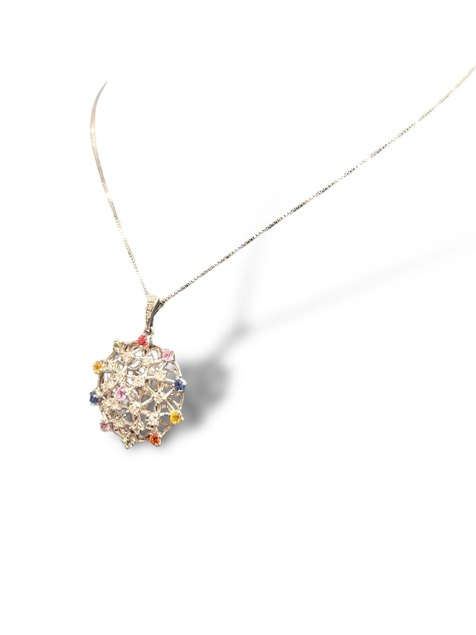 Collana in oro bianco 18 kt in promo 50%