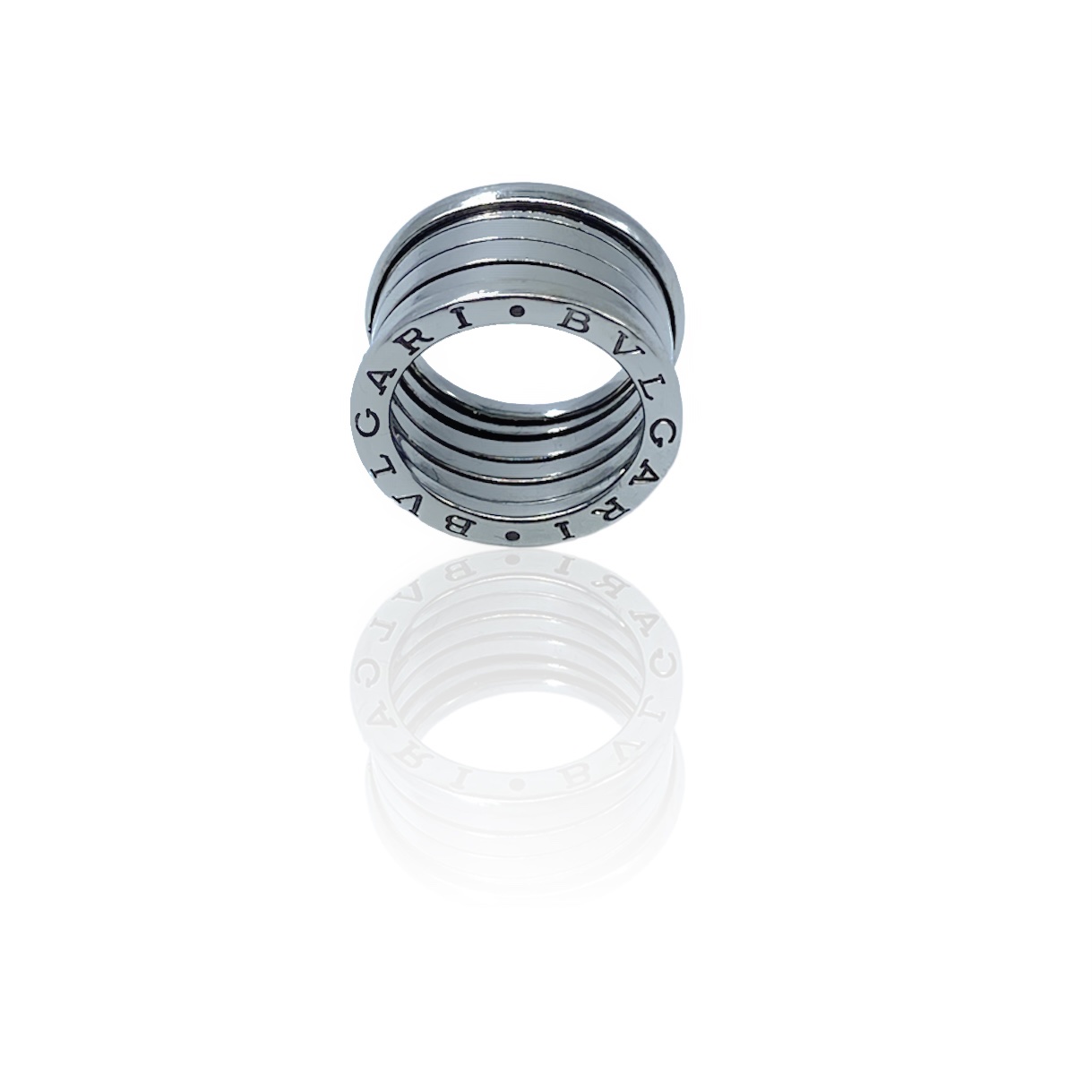 Anello Bulgari 5 fasce Usato in offerta