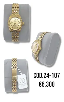 Rolex Lady Date Just in Oro Giallo usato