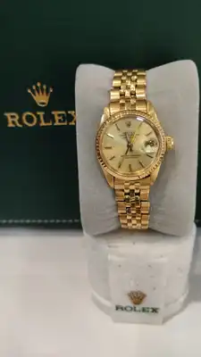 ROLEX LADY DATE JUST ORO GIALLO ricondizionato