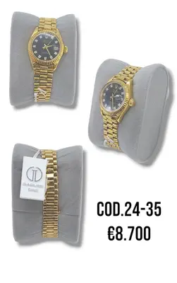 Rolex Lady Date Just in Oro Giallo con Diamanti usato