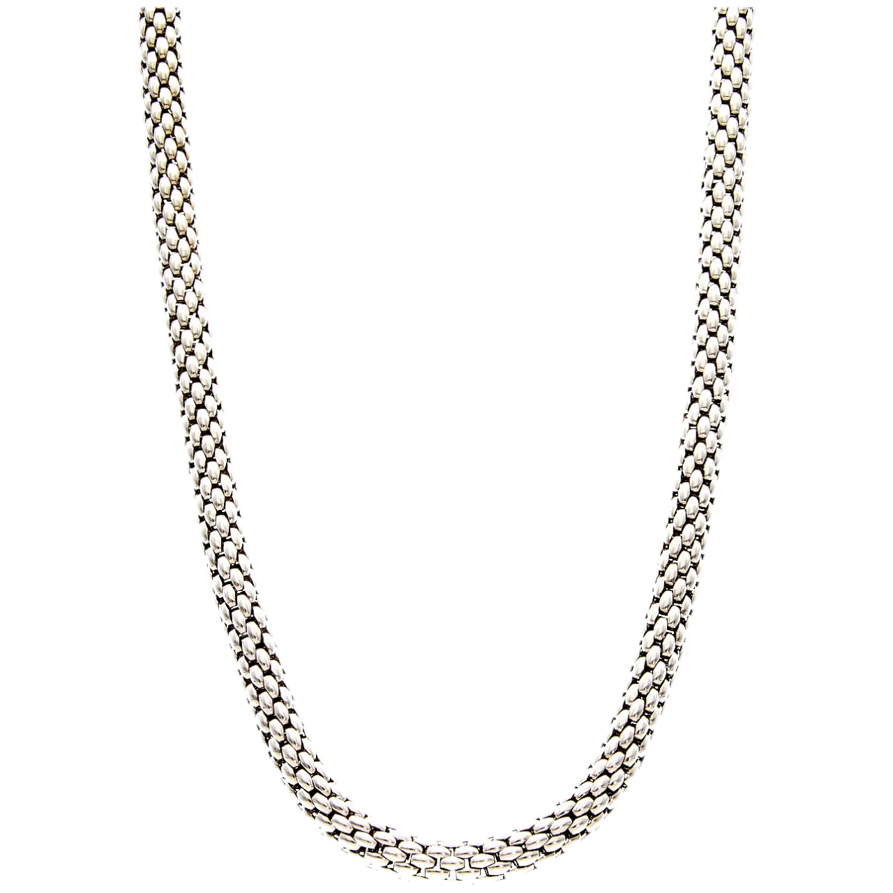 Collana Fope in oro bianco