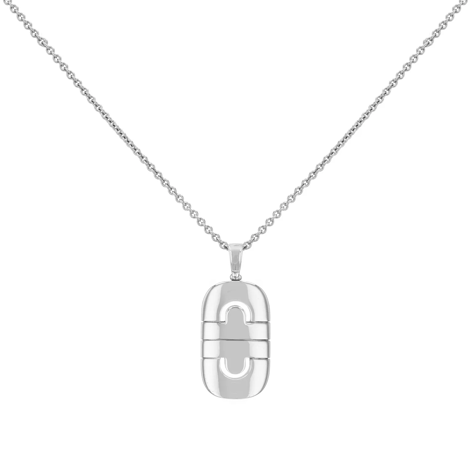 Collana Bulgari collezione Parentesi oro bianco