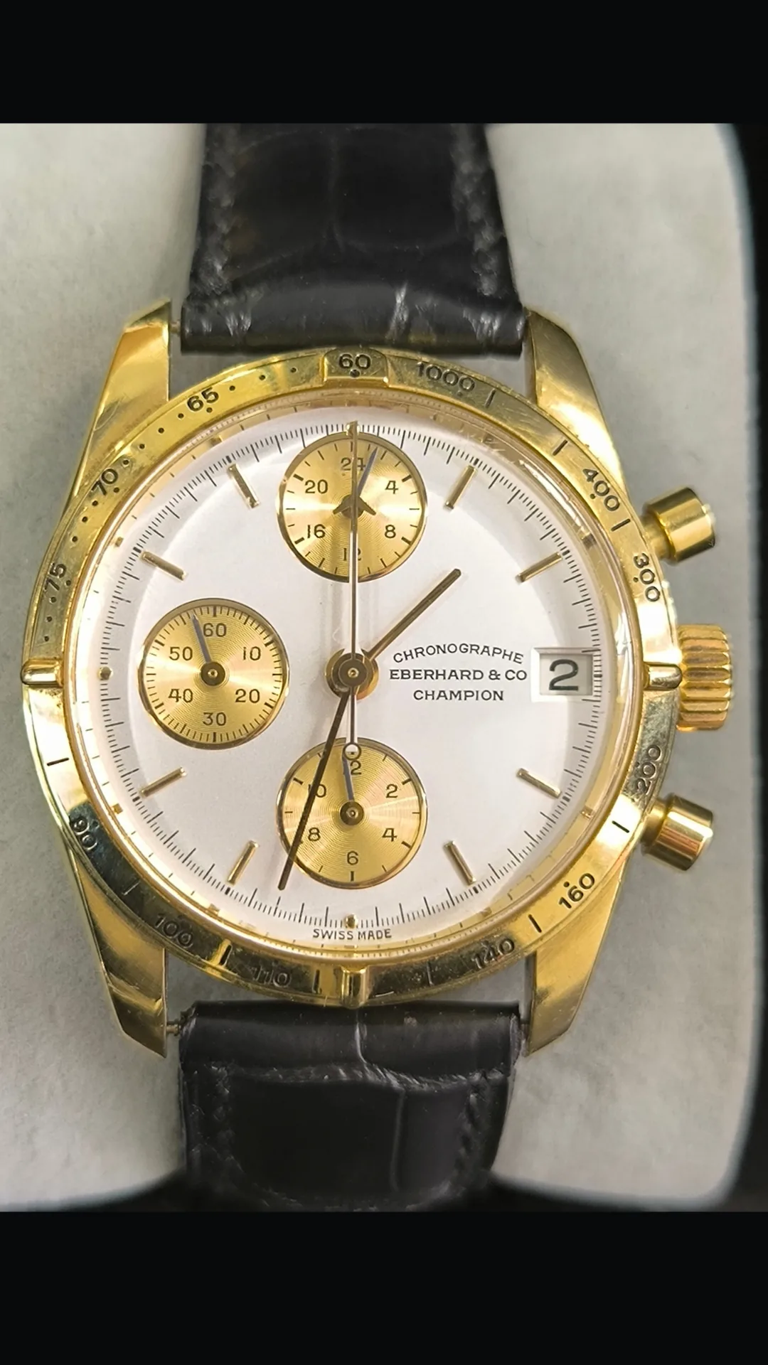 Orologio Eberhard & Co Chronographe Champion