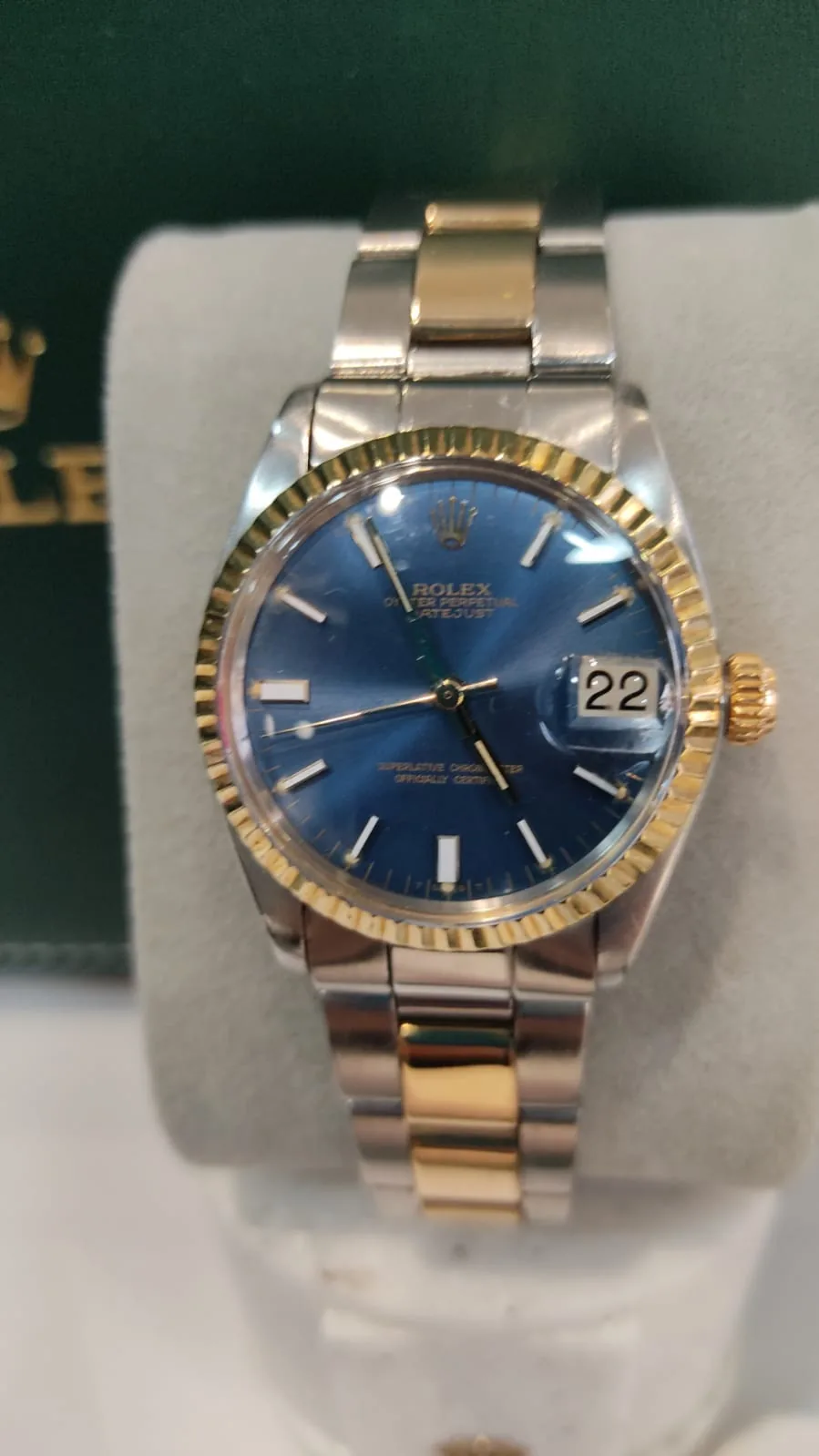 Rolex Date Just Acciaio e Oro usato