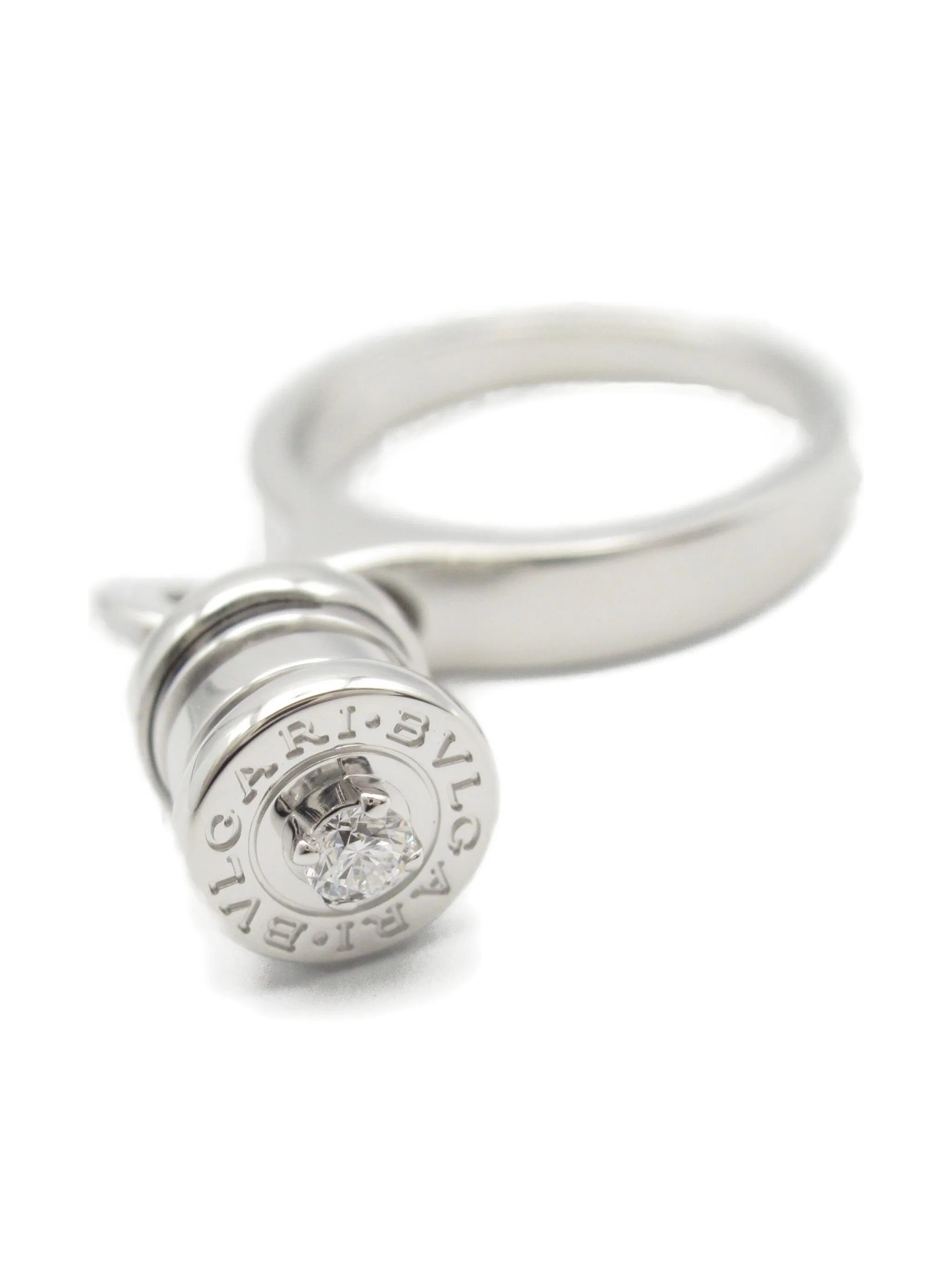 Anello Bulgari bzero con ciondolo pendente