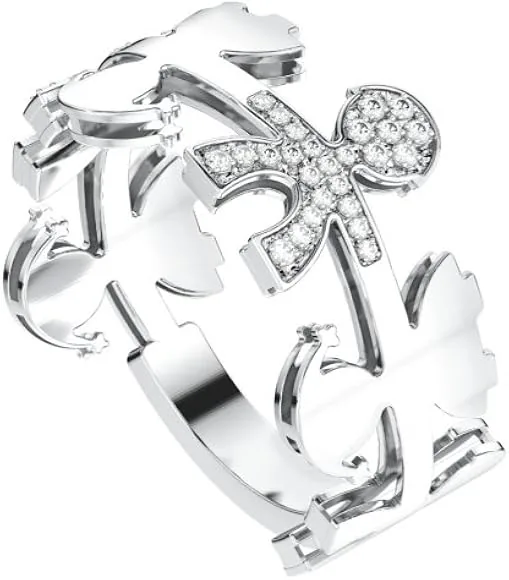 Anello le bebè le ghirlande oro e diamanti