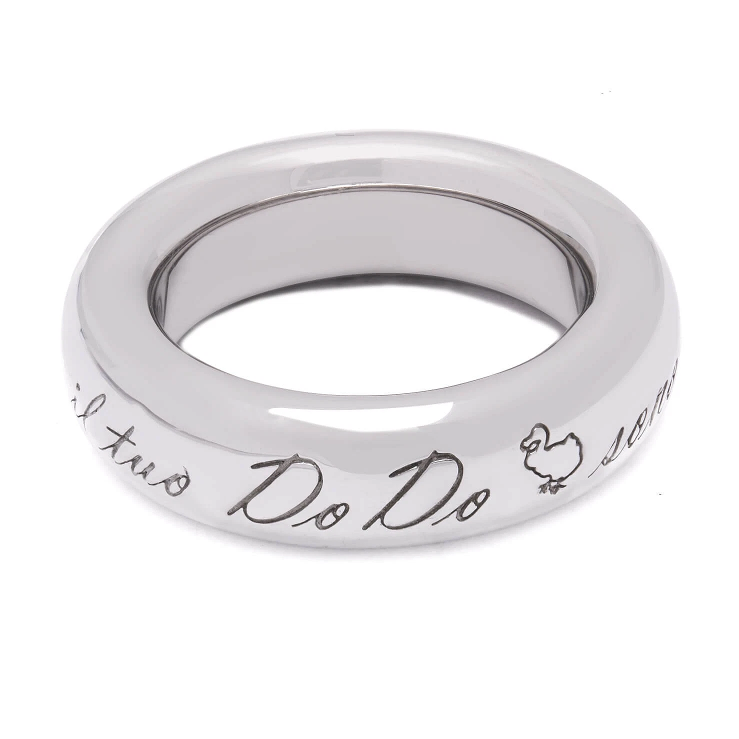Anello Dodo sono il tuo dodo argento