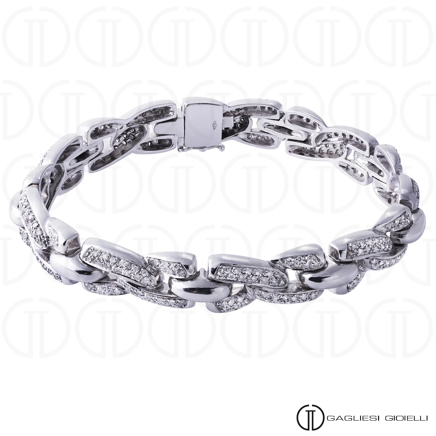 Bracciale con diamanti