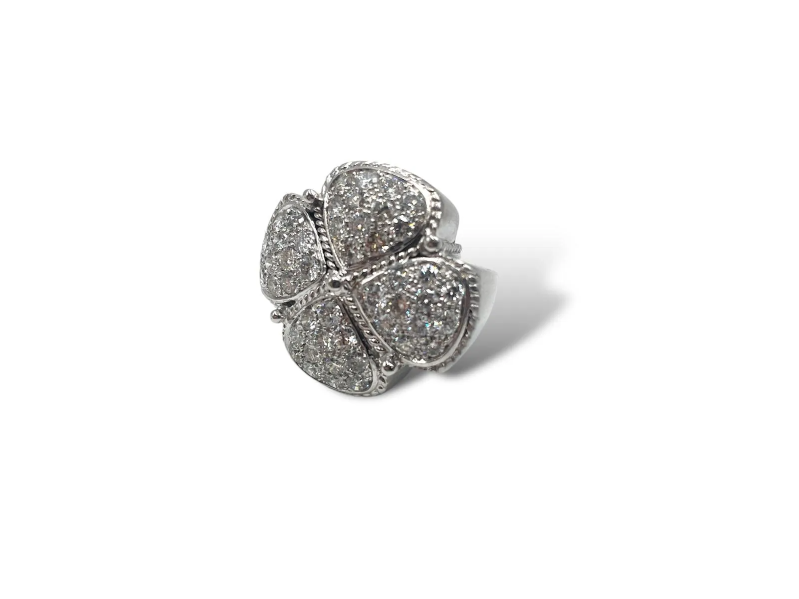 Anello diamanti da 3,36 ct