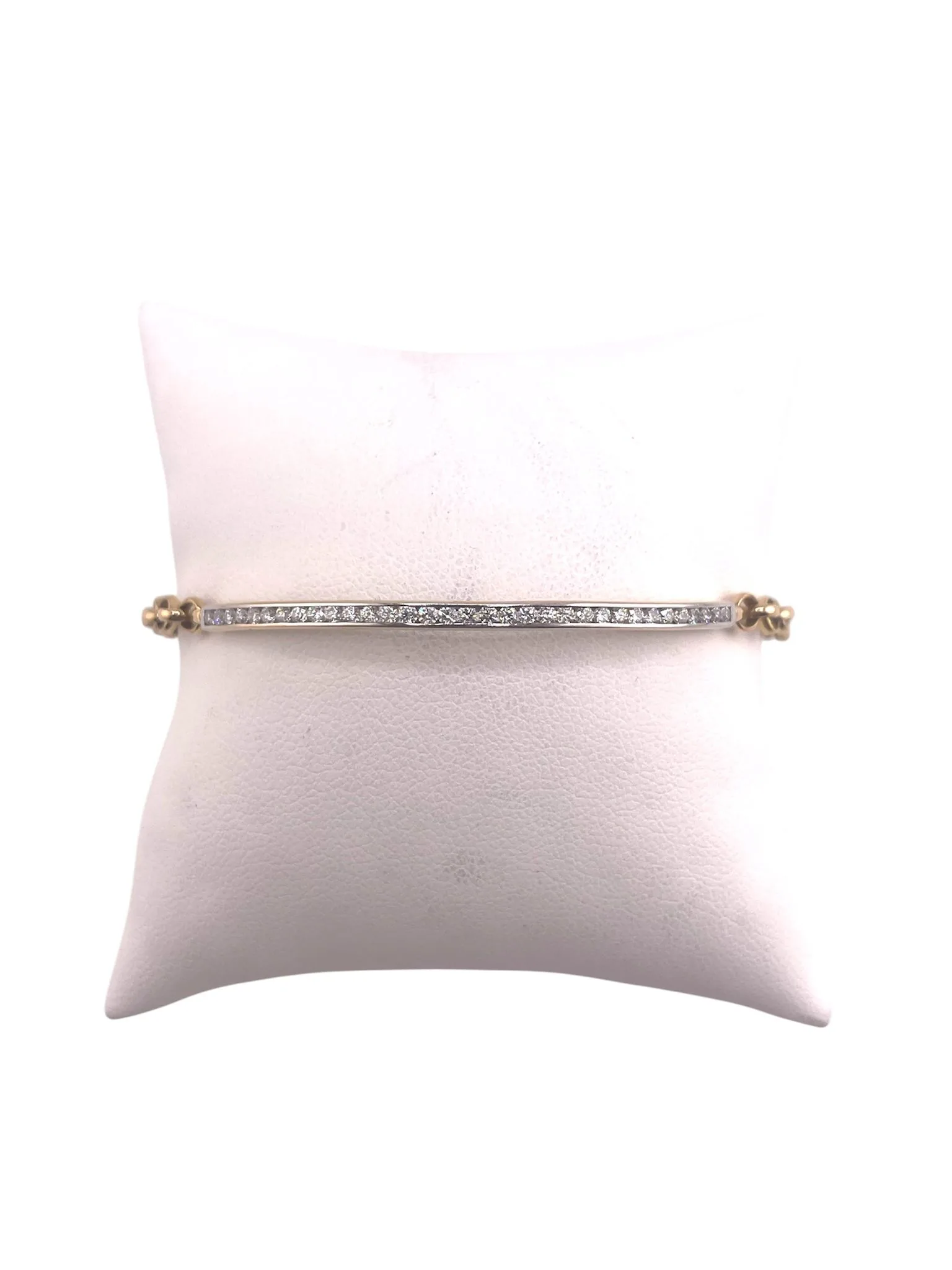 Bracciale oro giallo con diamanti