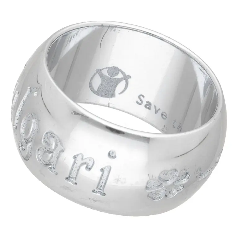 anello in argento Bulgari Save the Children
