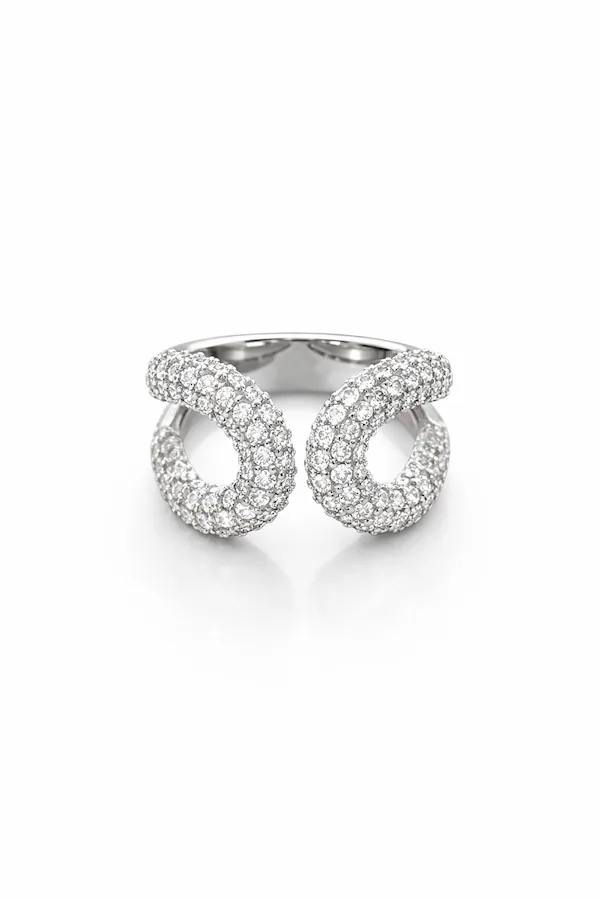Anello con diamanti 1,87ct