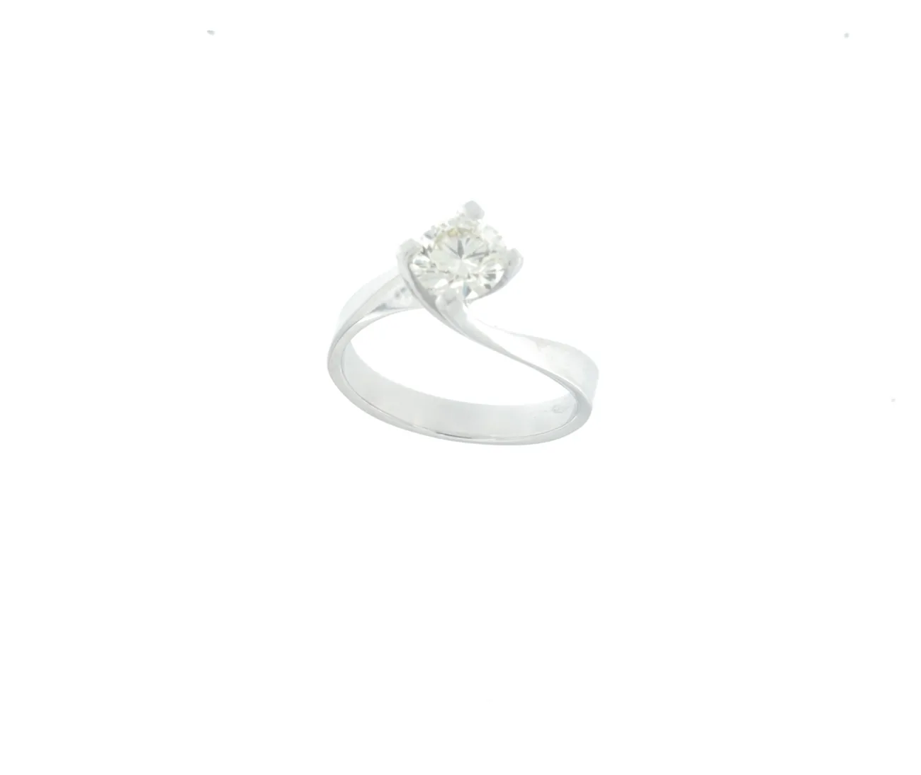 Anello solitario diamante 0,92ct