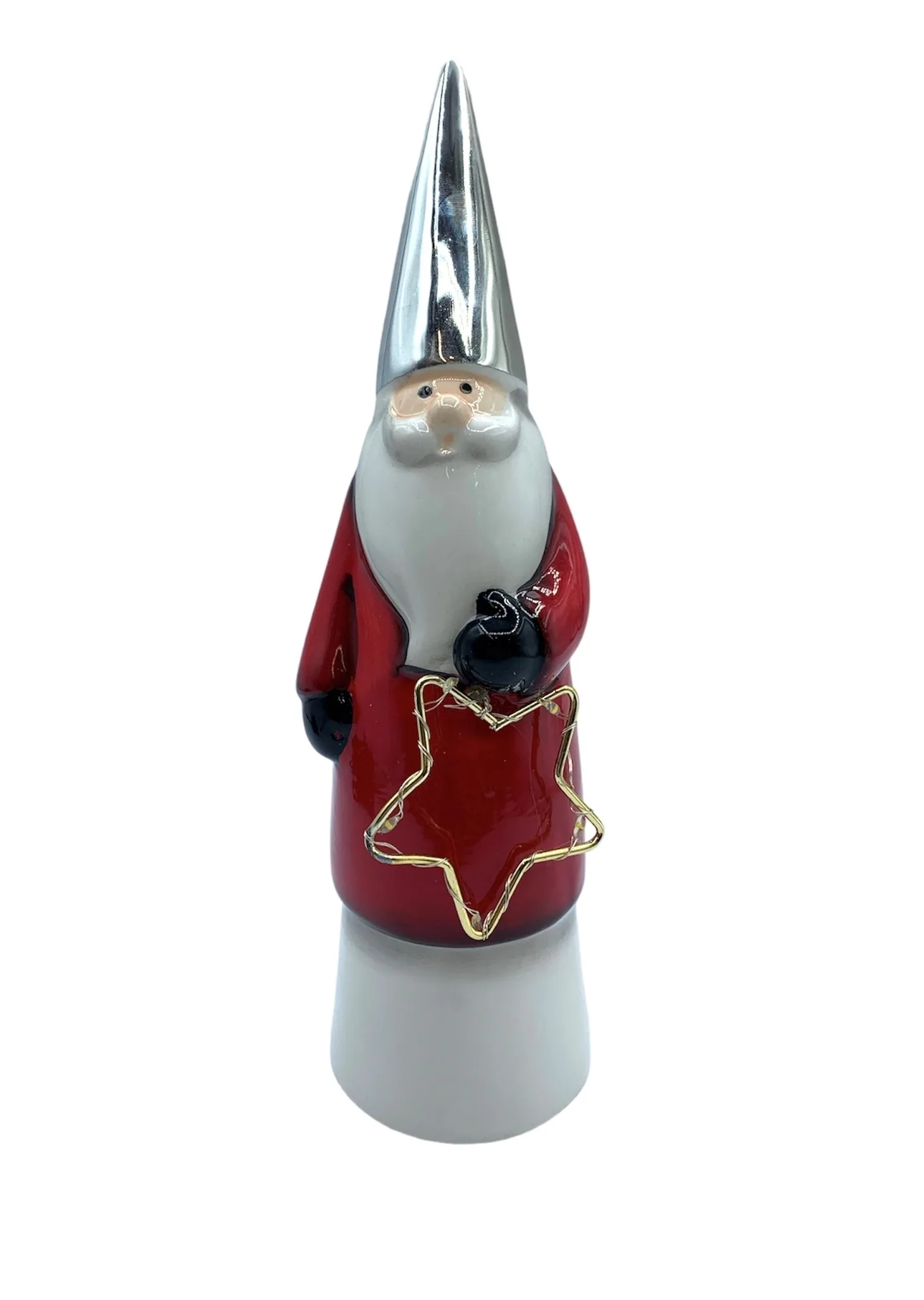 Babbo Natale ceramica medio