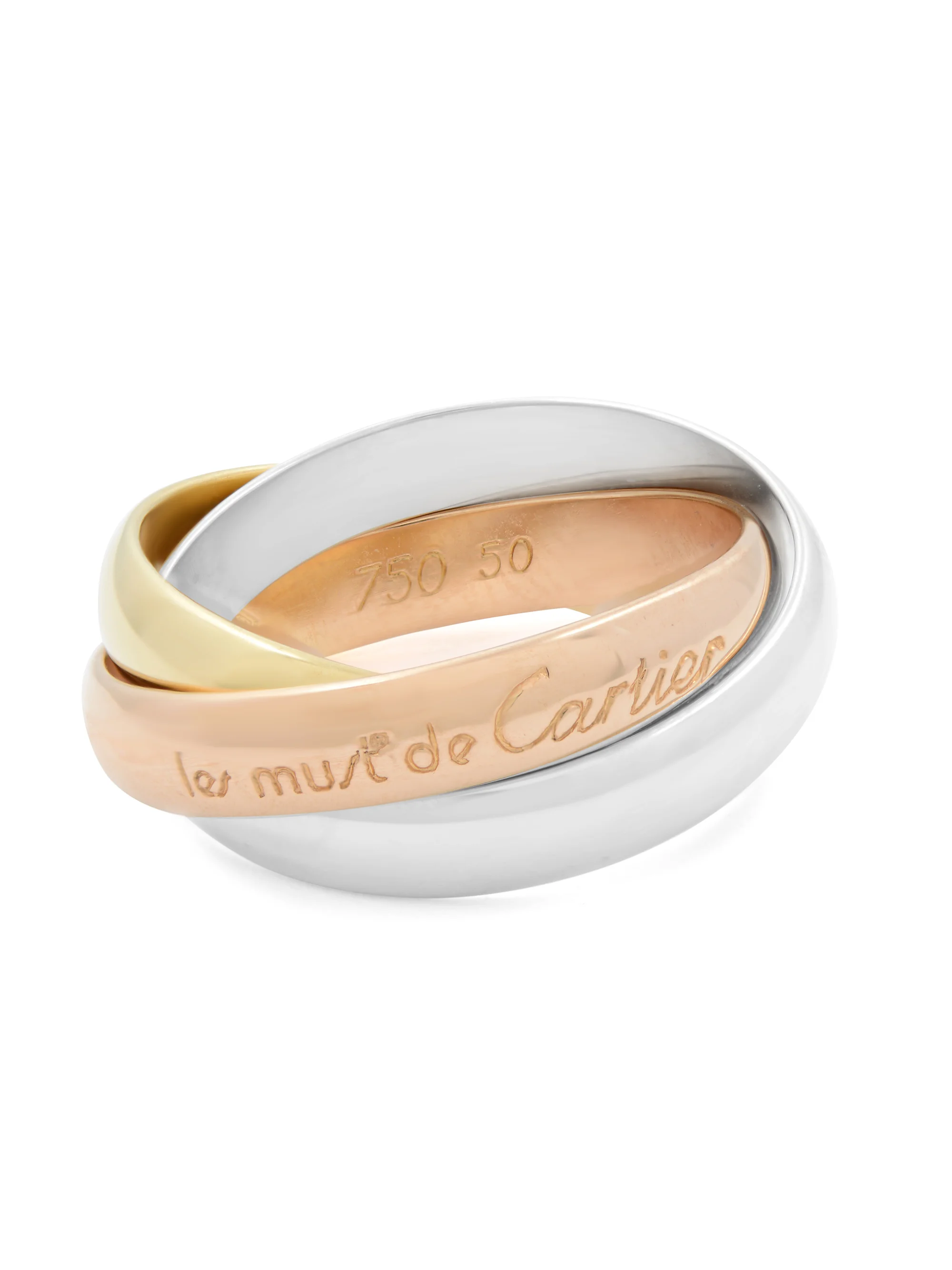 Anello trinity di Cartier modello classico