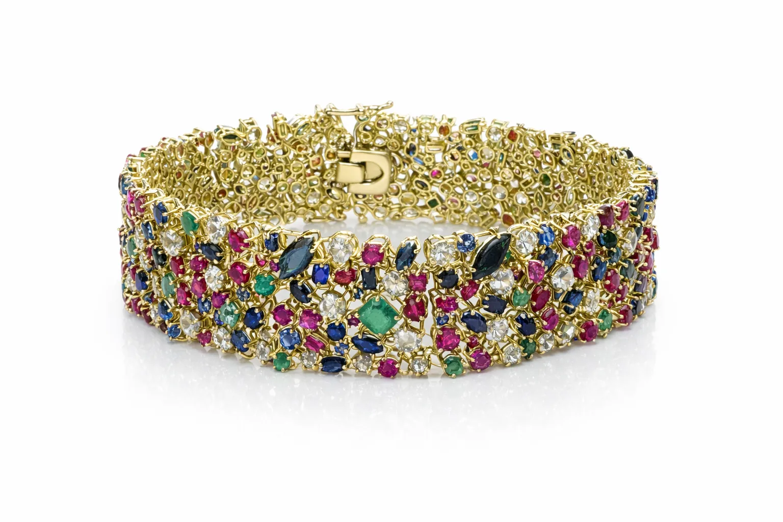 Bracciale diamanti e pietre preziose