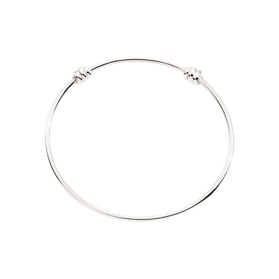 Bracciale rigido con chiusura a scomparsa