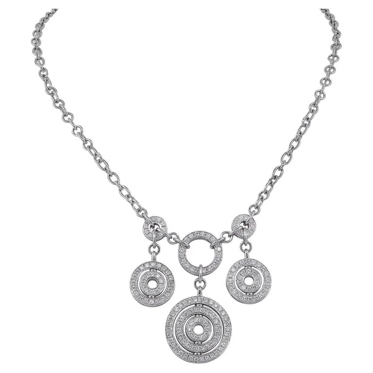 Collana Bulgari astrale con diamanti