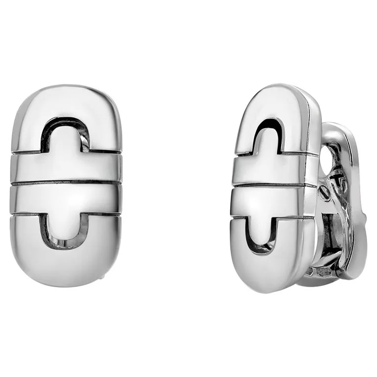 Orecchini BVLGARI modello Parentesi oro bianco