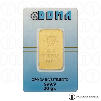 Lingotto d'oro da 20 grammi