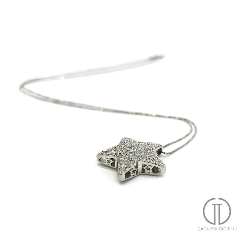 COLLANA STELLA DI DIAMANTI