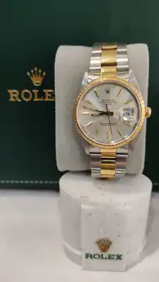 Rolex Date Just Acciaio e Oro ricondizionato
