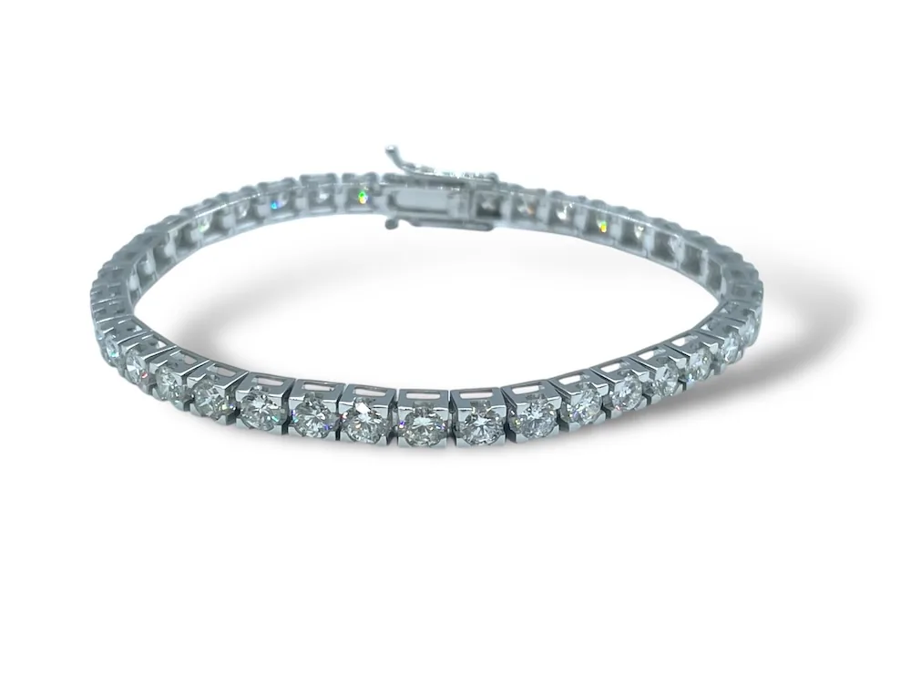 TENNIS CON DIAMANTI DA 5,53 CT