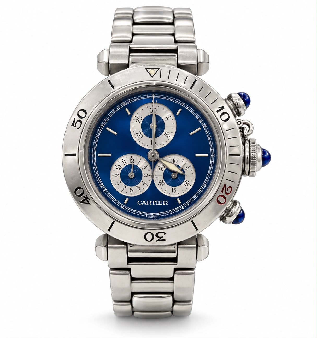 Cartier Pasha chronoflex