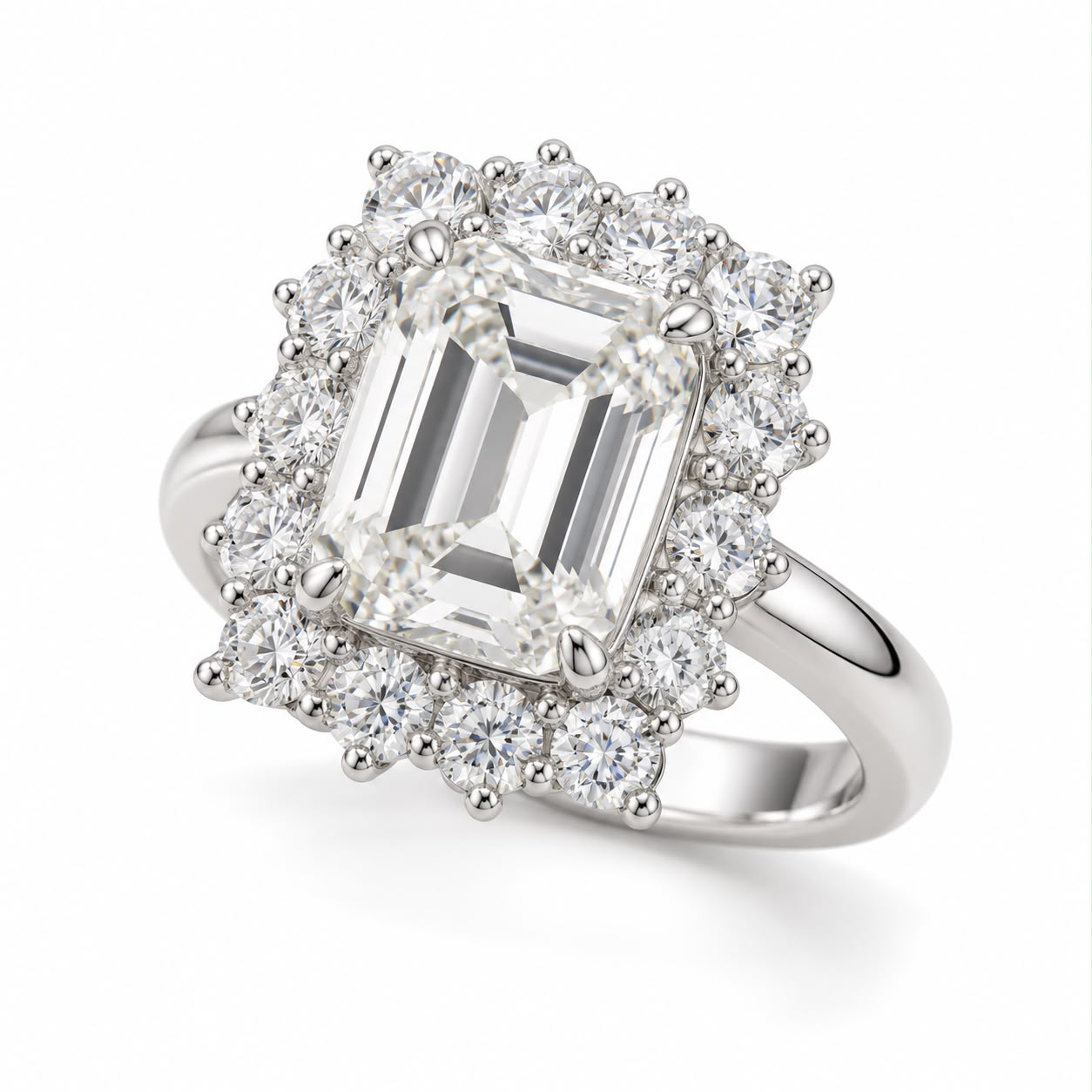 Anello a fiore 5,34ct
