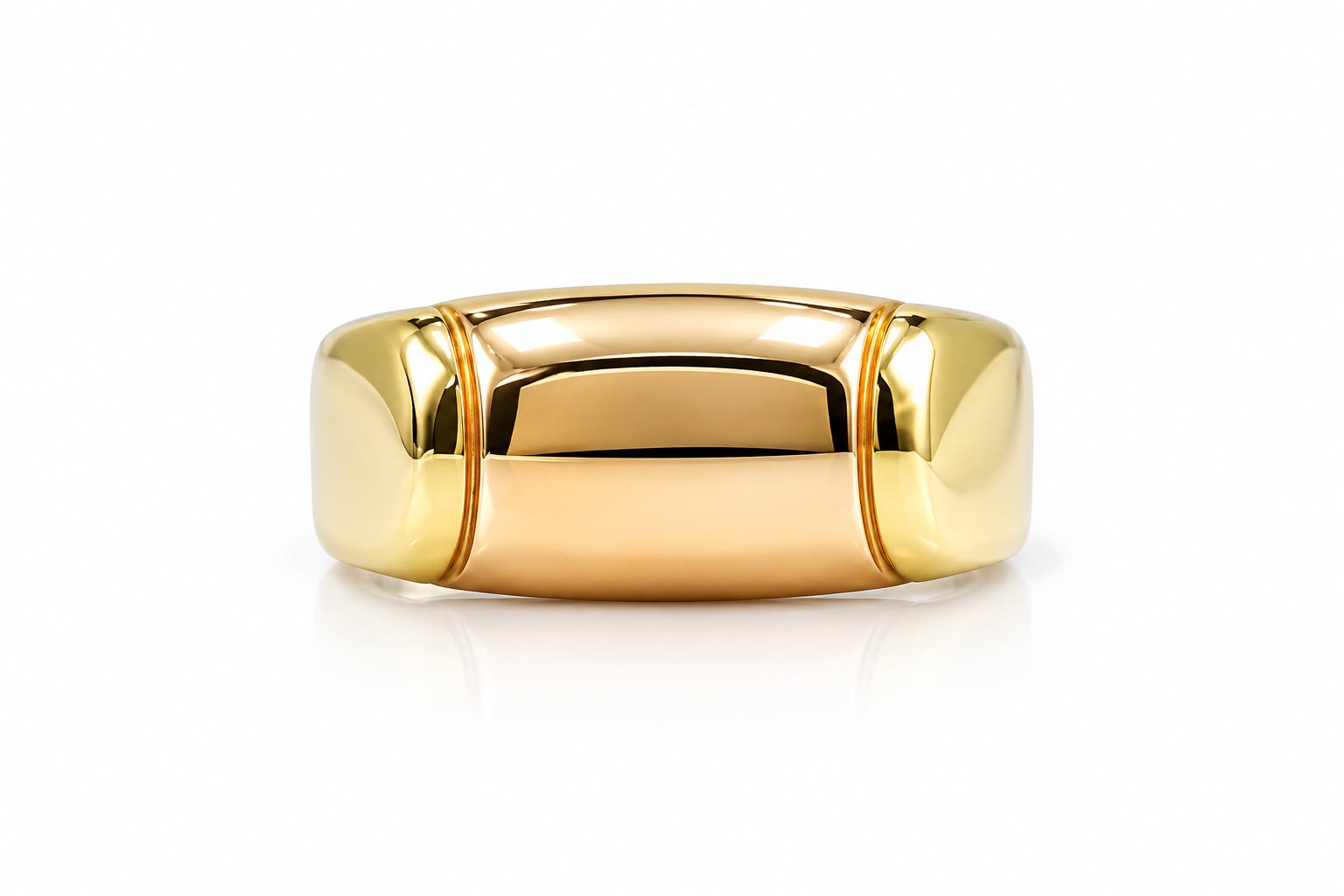 Anello Bulgari Tronchetto oro giallo