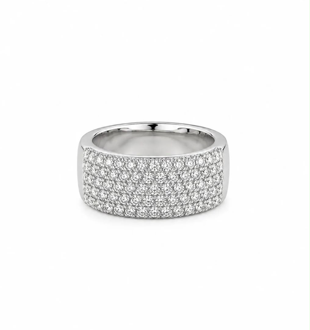 Anello a fascia 2,80ct