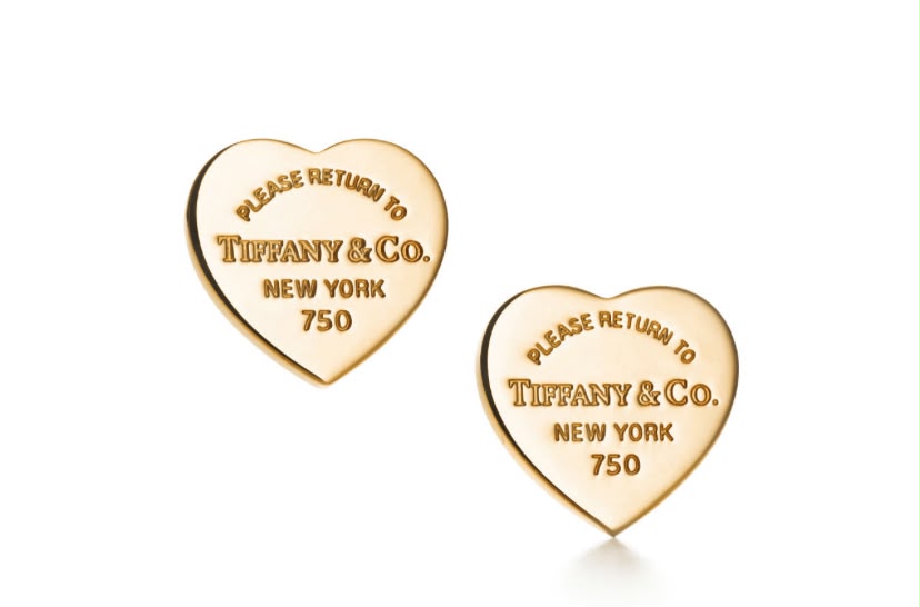 Orecchini Tiffany & co in oro giallo